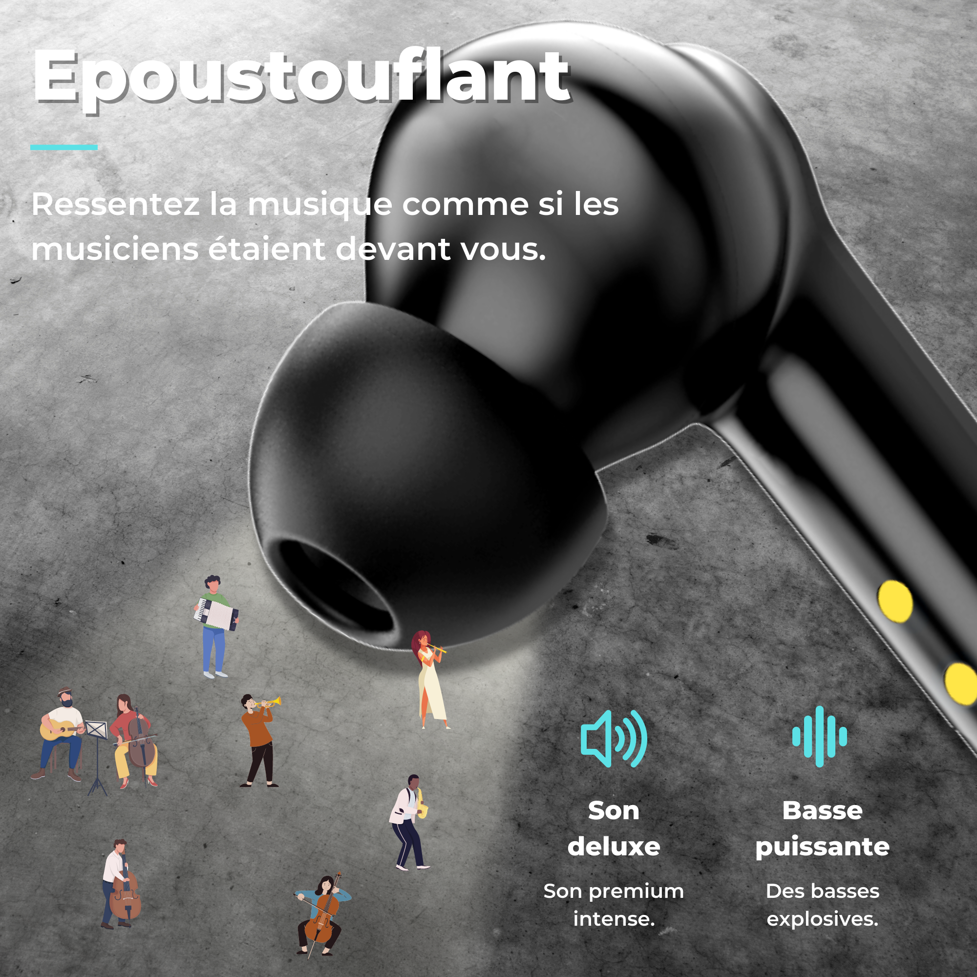 DWT Sound 360° Immersive+ Fast Charger Gratuit